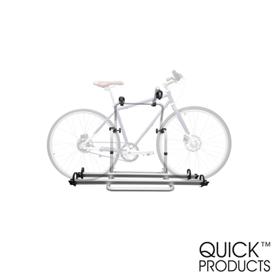 Quick Products QP-16404 Aluminum Fold Flat Rear-Mounted Bike Rack for RV's, Campers, Enclosed Trailers